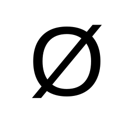 Ø - latin capital letter o with slash - ASCII Code